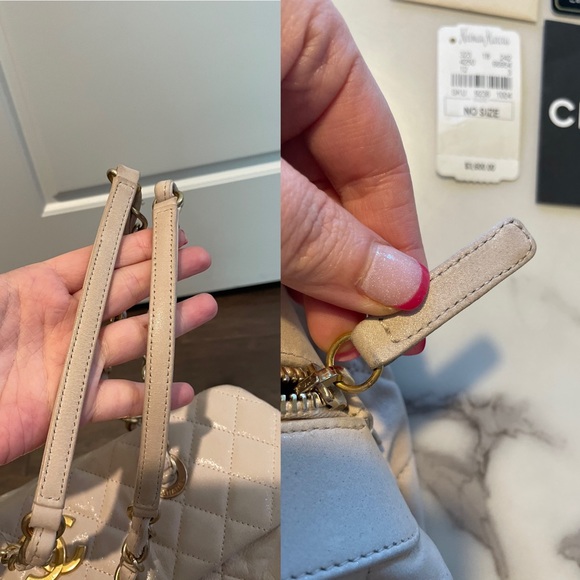 Authentic Chanel Iridescent calfskin Chic quilt bowling bag - Picture 16 of 16